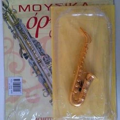 Vendora Μινιατούρα Σαξόφωνο Συλλογή HACHETTE FASCICOLI