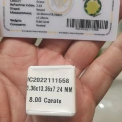 Vendora πωλείτε από συλλέκτη ορυκτών πολύτιμων λίθων μοναδικος ορυκτός περιόδοτος στρογγυλός 8 Ct με το πιστοποιητικό γνησιοτητας -vendora shop 23bf49cac6135fa5f606a6610c0fba0a71dc48a6 xl