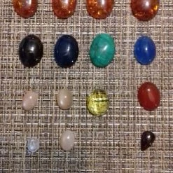 Vendora Ημιπολύτιμοι λίθοι για κατασκευή κοσμημάτων, χόμπι και χειροτεχνίες