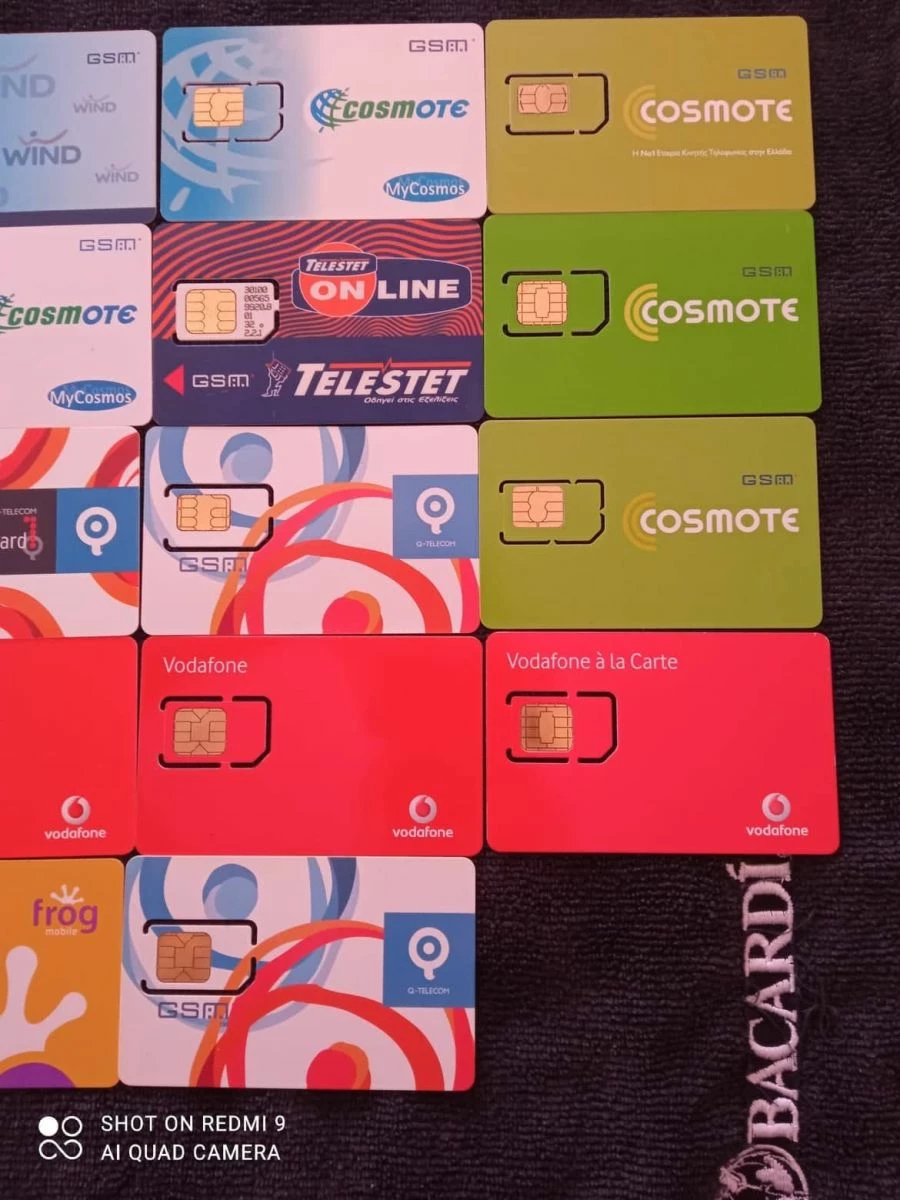 Vendora 18 ΠΑΛΙΕΣ GSM ΚΑΡΤΕΣ ΣΥΛΛΕΚΤΙΚΕΣ ΟΛΕΣ ΔΙΑΦΟΡΕΤΙΚΕΣ ΜΕΤΑΞΥ ΤΟΥΣ ΣΕ ΑΡΙΣΤΗ ΚΑΤΑΣΤΑΣΗ !!! 5 Vendora 18 ΠΑΛΙΕΣ GSM ΚΑΡΤΕΣ ΣΥΛΛΕΚΤΙΚΕΣ ΟΛΕΣ ΔΙΑΦΟΡΕΤΙΚΕΣ ΜΕΤΑΞΥ ΤΟΥΣ ΣΕ ΑΡΙΣΤΗ ΚΑΤΑΣΤΑΣΗ !!! - Image 3