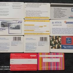 Vendora ΣΦΑΛΜΑ - DUMMY 11 ΞΕΝΕΣ ΧΡΟΝΟΚΑΡΤΕΣ ΧΩΡΙΣ ΞΥΣΤΟ ΚΑΙ ΣΕΙΡΙΑΚΟ ΑΡΙΘΜΟ ΣΕ ΠΟΛΥ ΚΑΛΗ ΚΑΤΑΣΤΑΣΗ !!! -vendora shop 307f9b328528a7444b0a4dffdd33ff77bed6c2d9 xl