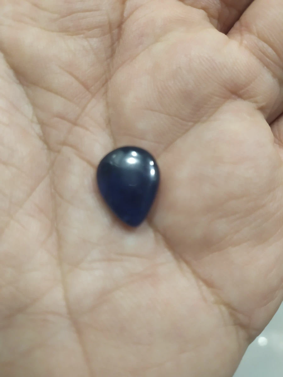 Vendora πωλείτε από συλλέκτη ορυκτών πολύτιμων λίθων μοναδικό καμπουσον διάφανο μπλε σκούρο ζαφείρι 9,3 Ct 3 Vendora πωλείτε από συλλέκτη ορυκτών πολύτιμων λίθων μοναδικό καμπουσον διάφανο μπλε σκούρο ζαφείρι 9,3 Ct