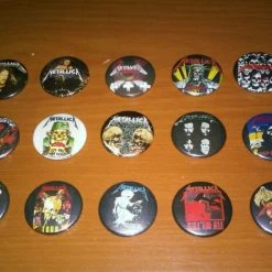 Vendora Καρφιτσες Metallica