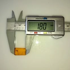 Vendora ΝΈΑ ΠΑΡΑΛΑΒΉ. ΤΕΤΡΆΓΩΝΟ ΕΠΕΞΕΡΓΑΣΜΕΝΟ ΚΟΜΜΆΤΙ, ΑΠΟ ΚΕΧΡΙΜΠΆΡΙ ΒΑΛΤΙΚΗΣ, WITH INSECTS, ΚΑΤΑΛΛΗΛΟ ΓΙΑ ΜΕΝΤΑΓΙΌΝ Η ΑΛΛΟ ΚΌΣΜΗΜΑ 0,74 ΓΡΑΜΜΑΡΊΩΝ. -vendora shop 3d405e06d23c2f4daea937e330106566646bd331 xl