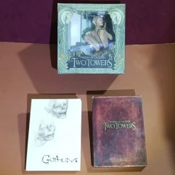 Vendora *** THE LORD OF THE RINGS: THE TWO TOWERS SPECIAL EXTENDED DVD EDITION - GOLLUM STATUE - GOLLYM BOOK AND DVD. ***