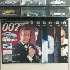Vendora James Bond Cars Collection συλλεκτικες μινιατουρες