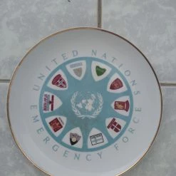 Vendora UNEF - Πιάτο για τον πολεμο του Σουέζ.