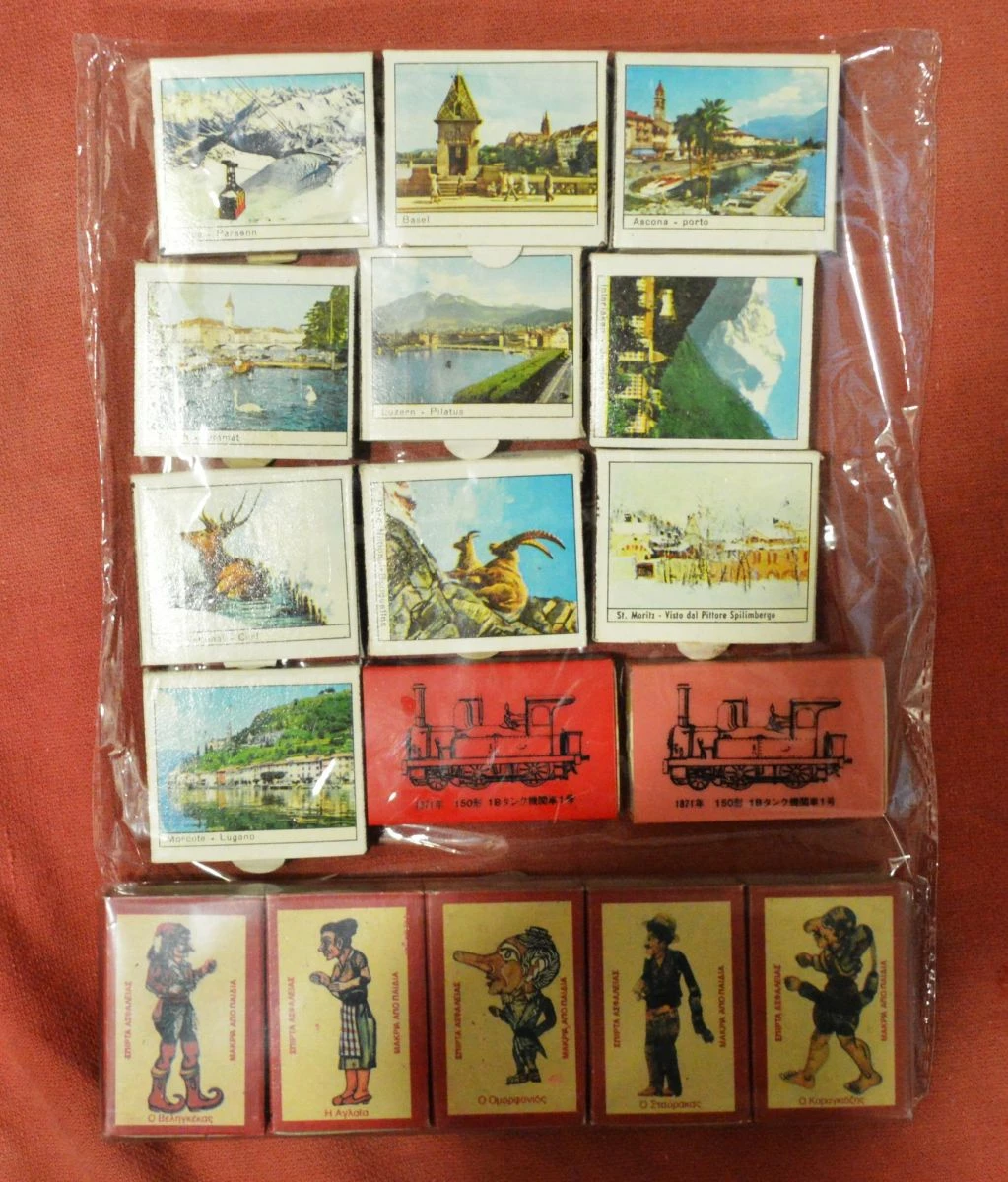 Vendora Πενήντα τέσσερα (54) Ελληνικά και ξένα σπιρτόκουτα σε άριστη κατάσταση (70 ευρώ) 4 Vendora Πενήντα τέσσερα (54) Ελληνικά και ξένα σπιρτόκουτα σε άριστη κατάσταση (70 ευρώ) - Image 2