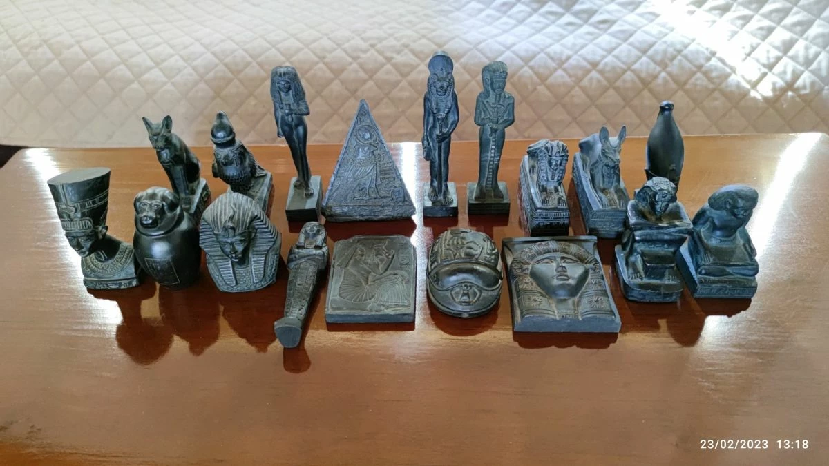 Vendora 18 Αιγυπτιακά Συλλεκτικά Αγαλματίδια! 4 Vendora 18 Αιγυπτιακά Συλλεκτικά Αγαλματίδια! - Image 2