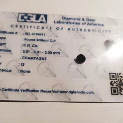 Vendora ΠΩΛΕΙΤΕ ΑΠΟ ΣΥΛΛΕΚΤΗ ΠΟΛΥΤΙΜΩΝ ΟΡΥΚΤΩΝ ΛΙΘΩΝ ΔΙΑΜΑΝΤΙ ΜΠΡΙΓΙΑΝ, ΟΡΥΚΤΟ, ΧΡΩΜΑ CHAMPAGNE, 0,51 CT ΚΑΘΑΡΟΤΗΤΑΣ Ι3 ΜΕ ΤΟ ΠΙΣΤΟΠΟΙΗΤΙΚΟ ΤΟΥ. -vendora shop 5302b83e7877c06f31a1fd4bff13d9119f7c1d4f xl