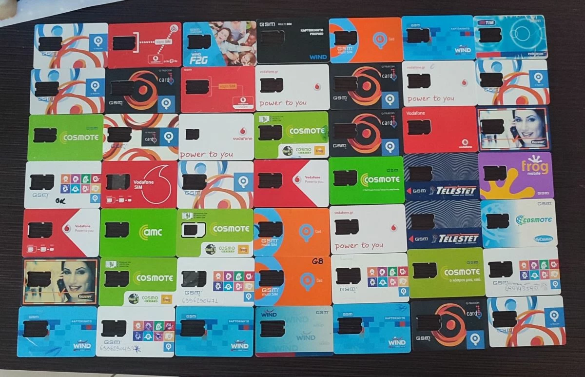 Vendora 118 ΚΑΡΤΕΣ SIM- ΤΗΛΕΚΑΡΤΕΣ 3 Vendora 118 ΚΑΡΤΕΣ SIM- ΤΗΛΕΚΑΡΤΕΣ