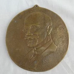 Vendora Μεγάλο μπρούτζινο διακοσμητικό τοίχου με την μορφή του Ελ. Βενιζέλου.