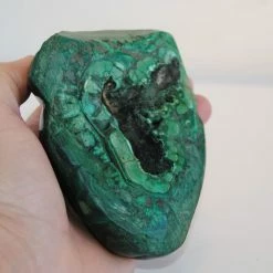 Vendora Ημιπολύτιμος Μαλαχίτης Βάρος 1250 γρ. απο το Κογκό . 14 Χ 10 Χ 5 εκ. ( δες 11 φωτ.) -vendora shop 5b082a3b4791c4bc09c850057bc90e3e8f3e063f xl