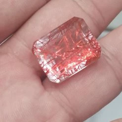 Vendora πωλείτε από συλλέκτη ορυκτών πολύτιμων λίθων, μοναδικό ορυκτό πέτρωμα Quartz Rutilated 39ct με κόκκινες ακτινες -vendora shop 5c26374a12057bb0bd43ecaa85def6e344f173a8 xl