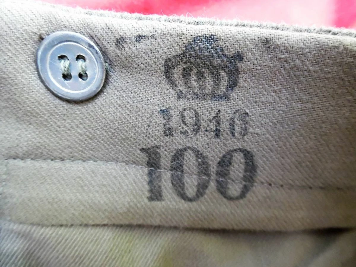 Vendora Παντελόνι του β' παγκόσμιου πολέμου του σουηδικού στρατού. ΄Ετος κατασκευής 1940. 4 Vendora Παντελόνι του β' παγκόσμιου πολέμου του σουηδικού στρατού. ΄Ετος κατασκευής 1940. - Image 2