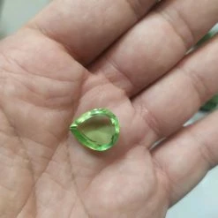 Vendora πωλείτε από συλλέκτη ορυκτών πολύτιμων λίθων μοναδικό πράσινο ορυκτό Sphene Pear Cut 9,5 Ct με το πιστοποιητικό του -vendora shop 78a5801423bbd8b7e21c8be1afc0297fad81d236 xl