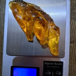 Vendora ΝΕΑ ΠΑΡΑΛΑΒΉ. ROCK WITH INSECTS, ΑΠΟ ΚΕΧΡΙΜΠΆΡΙ ΒΑΛΤΙΚΗΣ. ΕΚΑΤΟΜΜΥΡΙΩΝ ΕΤΩΝ. UV TESTED. 51,48 GR. -vendora shop 809401eaaa855f46e8deece92e0c18f734b88b5d xl