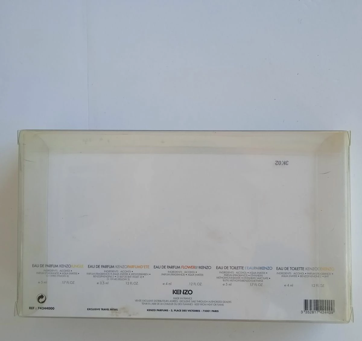 Vendora ΚΕΝΖΟ 5 Vintage συλλεκτικές μινιατούρες αρωμάτων 6 Vendora ΚΕΝΖΟ 5 Vintage συλλεκτικές μινιατούρες αρωμάτων - Image 4