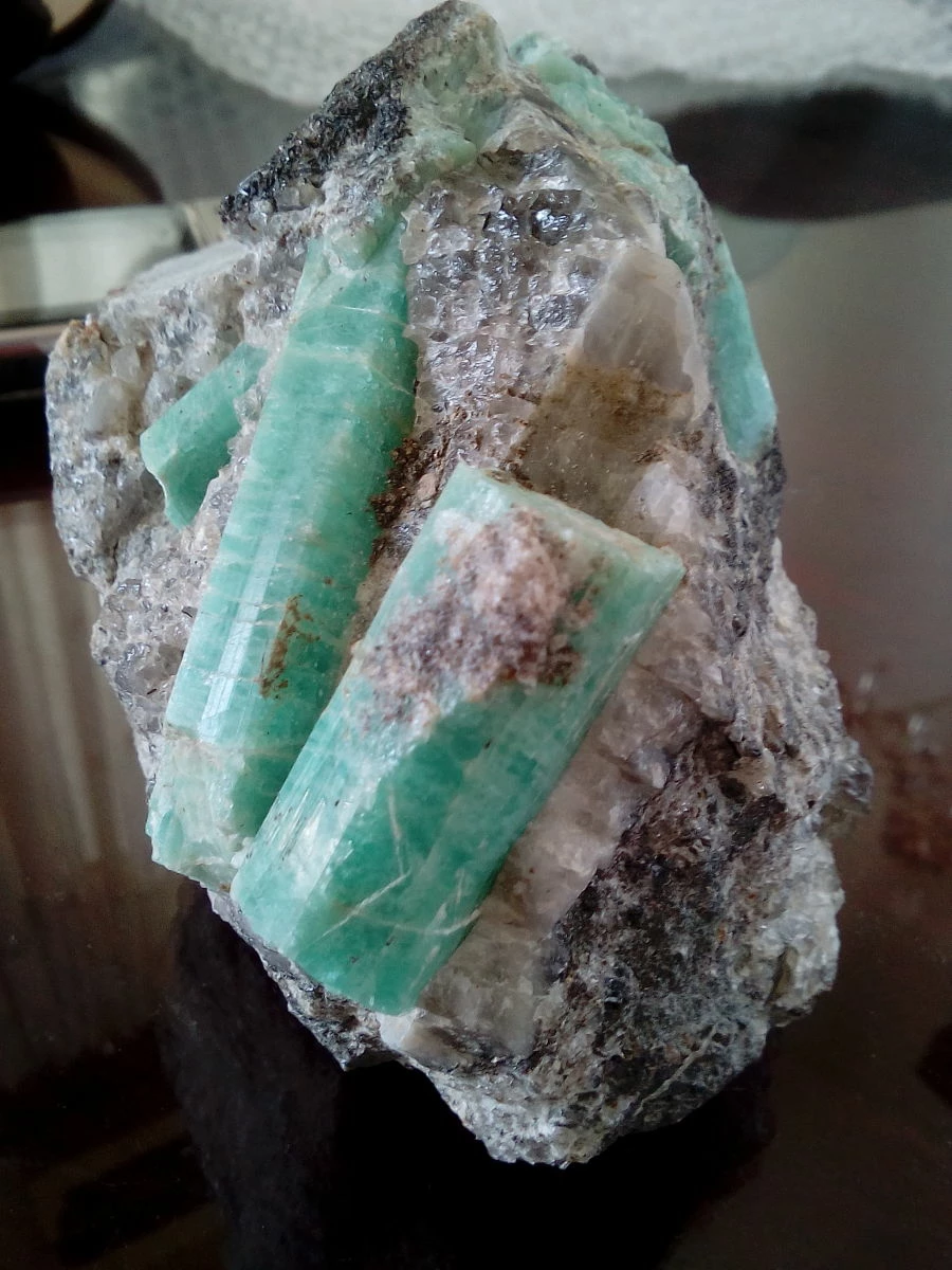 Vendora ΟΡΥΚΤΟ ΑΠΟΛΙΘΩΜΑ ΣΜΑΡΑΓΔΙ ΜΕ ΤΟ ΜΗΤΡΙΚΟ ΤΟΥ ΠΕΤΡΩΜΑ 3 Vendora ΟΡΥΚΤΟ ΑΠΟΛΙΘΩΜΑ ΣΜΑΡΑΓΔΙ ΜΕ ΤΟ ΜΗΤΡΙΚΟ ΤΟΥ ΠΕΤΡΩΜΑ