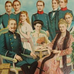 Vendora Παλιά Λιθογραφία με την βασιλική οικογένεια της Γερμανίας -vendora shop 87eff41ba04d50805289cce8edc4128b40fc9e0a xl