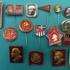 Vendora Συλλεκτικές Παλιές Καρφίτσες Λένιν & Κ.Κ.