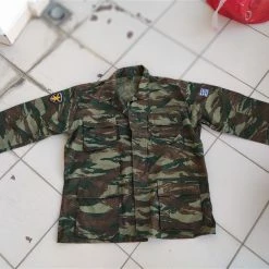 Vendora Στρατιωτικο χιτώνιο 700ΣΕ παραλλαγής με σήματα μεγάλο νούμερο