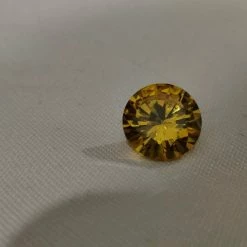 Vendora Τεχνητο Κιτρινο Διαμαντι Ζαφειρι