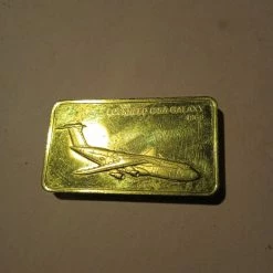 Vendora Αναμνηστικο αεροπορίας μέταλλο C5Α CALAXY 1968