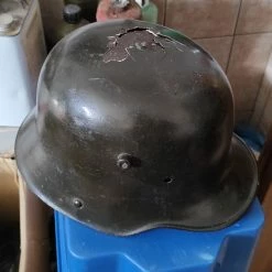 Vendora Γερμανικό κράνος του Β΄ΠΠ που βρέθηκε στην Λέρο με αλλαγμένο το εσωτερικό για χρήση (180 ευρώ) 7 Vendora Γερμανικό κράνος του Β΄ΠΠ που βρέθηκε στην Λέρο με αλλαγμένο το εσωτερικό για χρήση (180 ευρώ) -vendora shop a118072e9ea65d647282f7a87986a11b4e1d177b xl