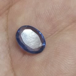 Vendora πωλείτε από συλλέκτη ορυκτών πολύτιμων λίθων πανέμορφο μπλε ζαφείρι οβάλ 2,85 Ct με το πιστοποιητικό γνησιότητας του