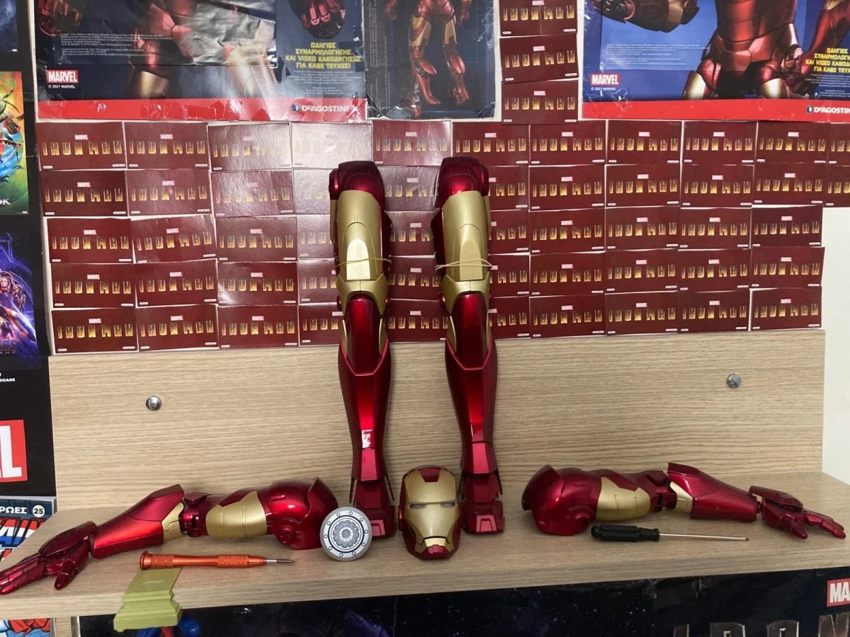 Vendora Iron Man Deagostini 3 Vendora Iron Man Deagostini