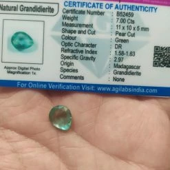 Vendora πωλείτε από συλλέκτη ορυκτών πολύτιμων λίθων μοναδικος σπάνιος ορυκτός γκραντιντιεριτης 7 Ct μαδαγασκαρης με το πιστοποιητικό γνησιότητας του -vendora shop aa7294980660ff1c0f17bf3f206d25c99d6ddba8 xl
