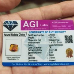 Vendora Πωλείτε από συλλέκτη ορυκτών πολύτιμων λίθων μοναδικο Madeira Citrine 5,5 Ct με το πιστοποιητικό του -vendora shop ab25882e3bf796186b444bb25f28711465df1756 xl