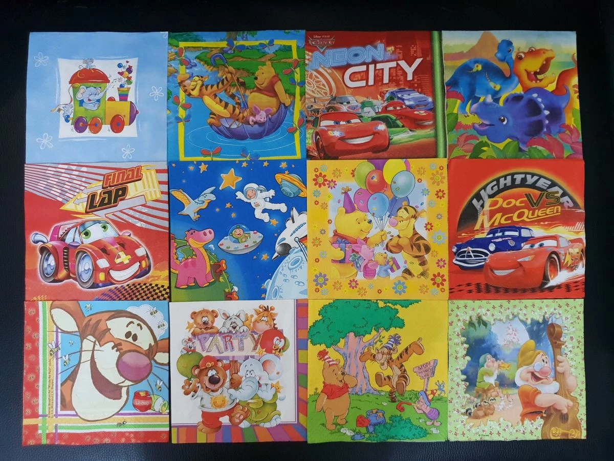 Vendora 36 ΠΑΙΔΙΚΕΣ ΧΑΡΤΟΠΕΤΣΕΤΕΣ 17Χ17 ΓΙΑ ΝΤΕΚΟΥΠΑΖ, ΜΕ ΘΕΜΑΤΑ ΓΙΑ ΑΓΟΡΑΚΙΑ 4 Vendora 36 ΠΑΙΔΙΚΕΣ ΧΑΡΤΟΠΕΤΣΕΤΕΣ 17Χ17 ΓΙΑ ΝΤΕΚΟΥΠΑΖ, ΜΕ ΘΕΜΑΤΑ ΓΙΑ ΑΓΟΡΑΚΙΑ - Image 2