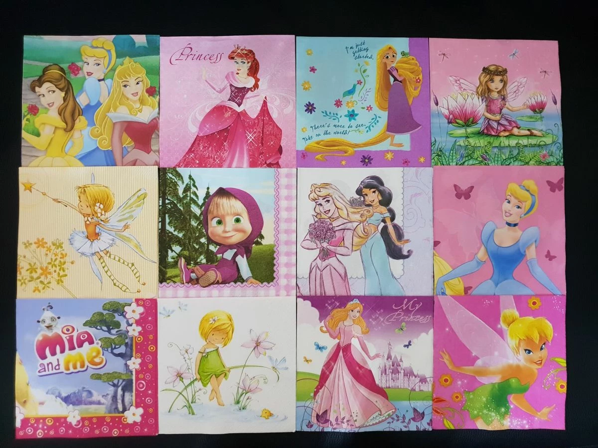 Vendora 36 ΠΑΙΔΙΚΕΣ ΧΑΡΤΟΠΕΤΣΕΤΕΣ 17Χ17 ΓΙΑ ΝΤΕΚΟΥΠΑΖ, ΜΕ ΘΕΜΑΤΑ ΓΙΑ ΚΟΡΙΤΣΑΚΙΑ 4 Vendora 36 ΠΑΙΔΙΚΕΣ ΧΑΡΤΟΠΕΤΣΕΤΕΣ 17Χ17 ΓΙΑ ΝΤΕΚΟΥΠΑΖ, ΜΕ ΘΕΜΑΤΑ ΓΙΑ ΚΟΡΙΤΣΑΚΙΑ - Image 2