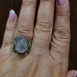 Vendora δαχτυλίδι χειροποίητο με πολύτιμη πέτρα