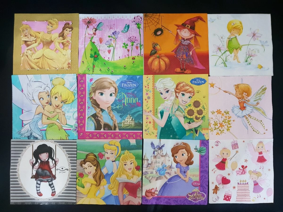 Vendora 36 ΠΑΙΔΙΚΕΣ ΧΑΡΤΟΠΕΤΣΕΤΕΣ 17Χ17 ΓΙΑ ΝΤΕΚΟΥΠΑΖ, ΜΕ ΘΕΜΑΤΑ ΓΙΑ ΚΟΡΙΤΣΑΚΙΑ 4 Vendora 36 ΠΑΙΔΙΚΕΣ ΧΑΡΤΟΠΕΤΣΕΤΕΣ 17Χ17 ΓΙΑ ΝΤΕΚΟΥΠΑΖ, ΜΕ ΘΕΜΑΤΑ ΓΙΑ ΚΟΡΙΤΣΑΚΙΑ - Image 2