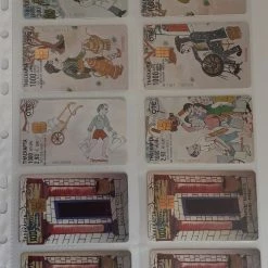 Vendora 10 Ανοιχτές τηλεκαρτες με θέμα τον καραγκιόζη