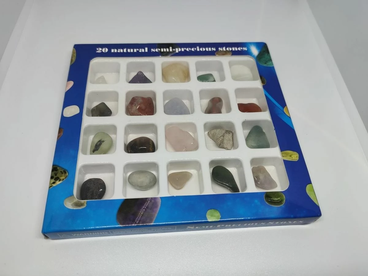 Vendora 20 Φυσικοι Ημιπολυτιμοι Λιθοι και Πετρωματα της Γης 4 Vendora 20 Φυσικοι Ημιπολυτιμοι Λιθοι και Πετρωματα της Γης - Image 2