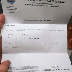 Vendora πωλειτε από συλλεκτη πολυτιμων ορυκτων λιθων , μοναδικος μπλε-μωβ-πρασινος τανζανίτης, πεντακαθαρος χωρις καμια βελτίωση 2,38 Ct με το πιστοποιητικο του στο 15% της αξιας του . -vendora shop c7afa92bf6a2550ecec6c2a64a3aaefa0e46c8dd xl