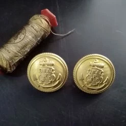 Vendora Vintage "βασιλικά" κουμπιά μεταλλικά!!!!