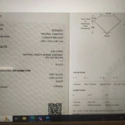 Vendora πωλείτε από συλλέκτη ορυκτών πολύτιμων λίθων μοναδικό σπάνιο ορυκτό διαμάντι χρώματος Fancy Intense Greenish Yellow Brown, σφραγισμένο 0.30 Ct με το πιστοποιητικό γνησιότητας του -vendora shop cde60b3079ea15e984e78611e68322b4aabe9f46 xl