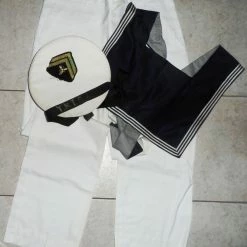 Vendora Vintage ελληνικη στολη ναυτη 11 κομματια σετ παντελονια Jacket καπελα σορτς κτλ... -vendora shop cfb77267034bebe91c8157e224accbab4a78e07b xl