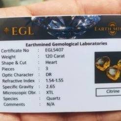 Vendora πωλειτε απο συλλεκτη ορυκτων πολυτιμων λιθων, 3 φανταστικα ορυκτα Citrine σε σχημα καρδιας σε 3 διαφορετικα μεγεθη συνολο 120 Ct με το πιστοποιητικο τουσ -vendora shop d3db9ad2c497989b8c976c02479d9eca6bd0467b xl