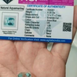 Vendora πωλείτε από συλλέκτη ορυκτών πολύτιμων λίθων πανέμορφη ορυκτή ακουαμαρίνα θαλασι Emerland Cut 8.25 Ct -vendora shop d7e37a5f5ee2f4b615a5a012545f3a24278f32c0 xl