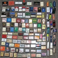 Vendora ΣΥΛΛΟΓΗ ΜΕ 227 ΣΠΙΡΤΟΚΟΥΤΑ - ΠΥΡΕΙΑ ΚΑΙ 42 ΑΝΑΠΤΗΡΕΣ ΣΕ PLEXIGLASS ΔΙΑΦΑΝΕΣ ΔΙΑΚΟΣΜΗΤΙΚΟ ΚΟΥΤΙ