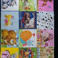 Vendora 36 ΠΑΙΔΙΚΕΣ ΧΑΡΤΟΠΕΤΣΕΤΕΣ ΜΕ ΖΩΑΚΙΑ (17Χ17), ΓΙΑ ΝΤΕΚΟΥΠΑΖ -vendora shop df38a8a3c81de22d76166ddb791e165137eb980f xl