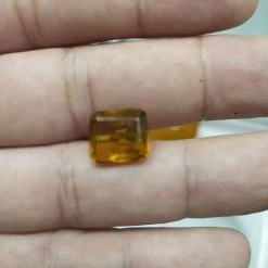 Vendora Πωλείτε από συλλέκτη ορυκτών πολύτιμων λίθων μοναδικο Madeira Citrine 5,5 Ct με το πιστοποιητικό του