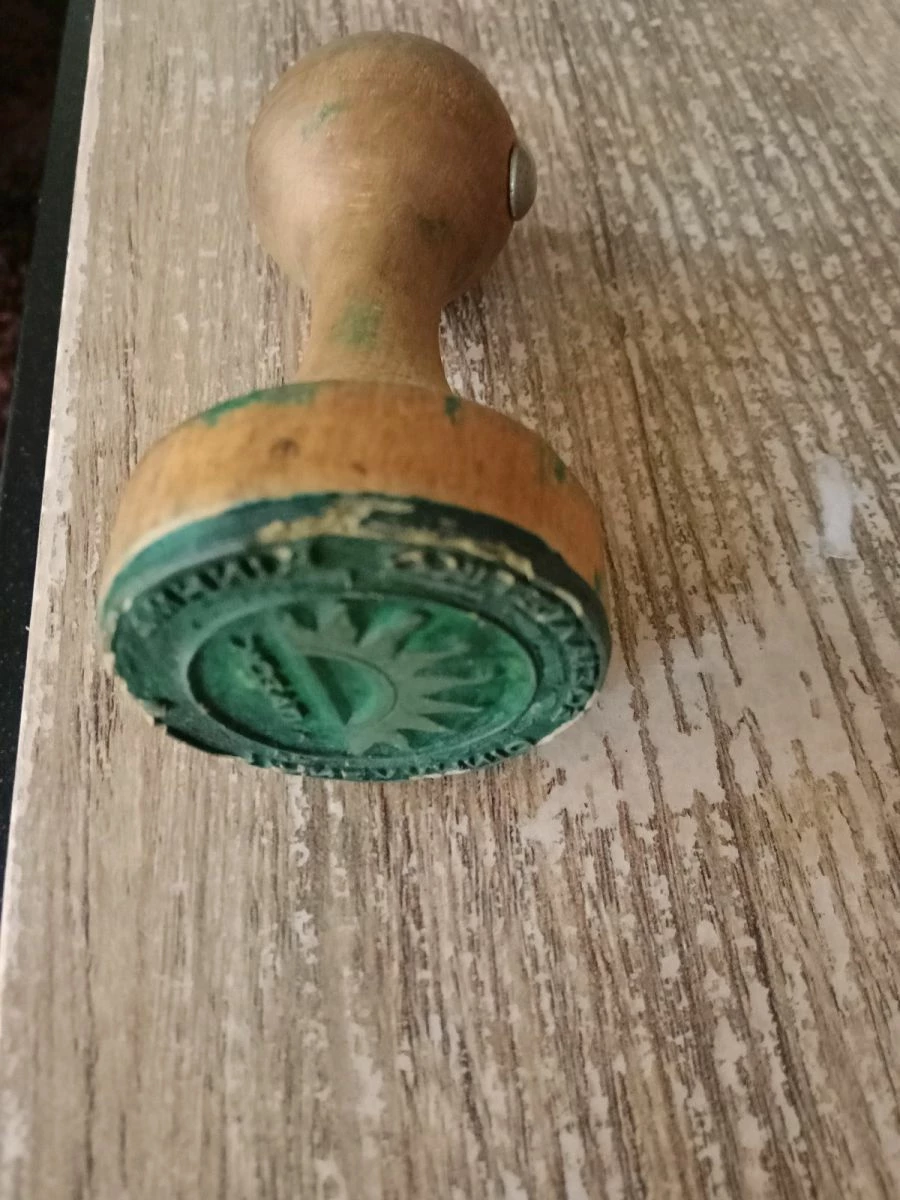 Vendora σφραγίδα ΠΑΣΟΚ ξύλινη δεκαετία 1980 5 Vendora σφραγίδα ΠΑΣΟΚ ξύλινη δεκαετία 1980 - Image 3