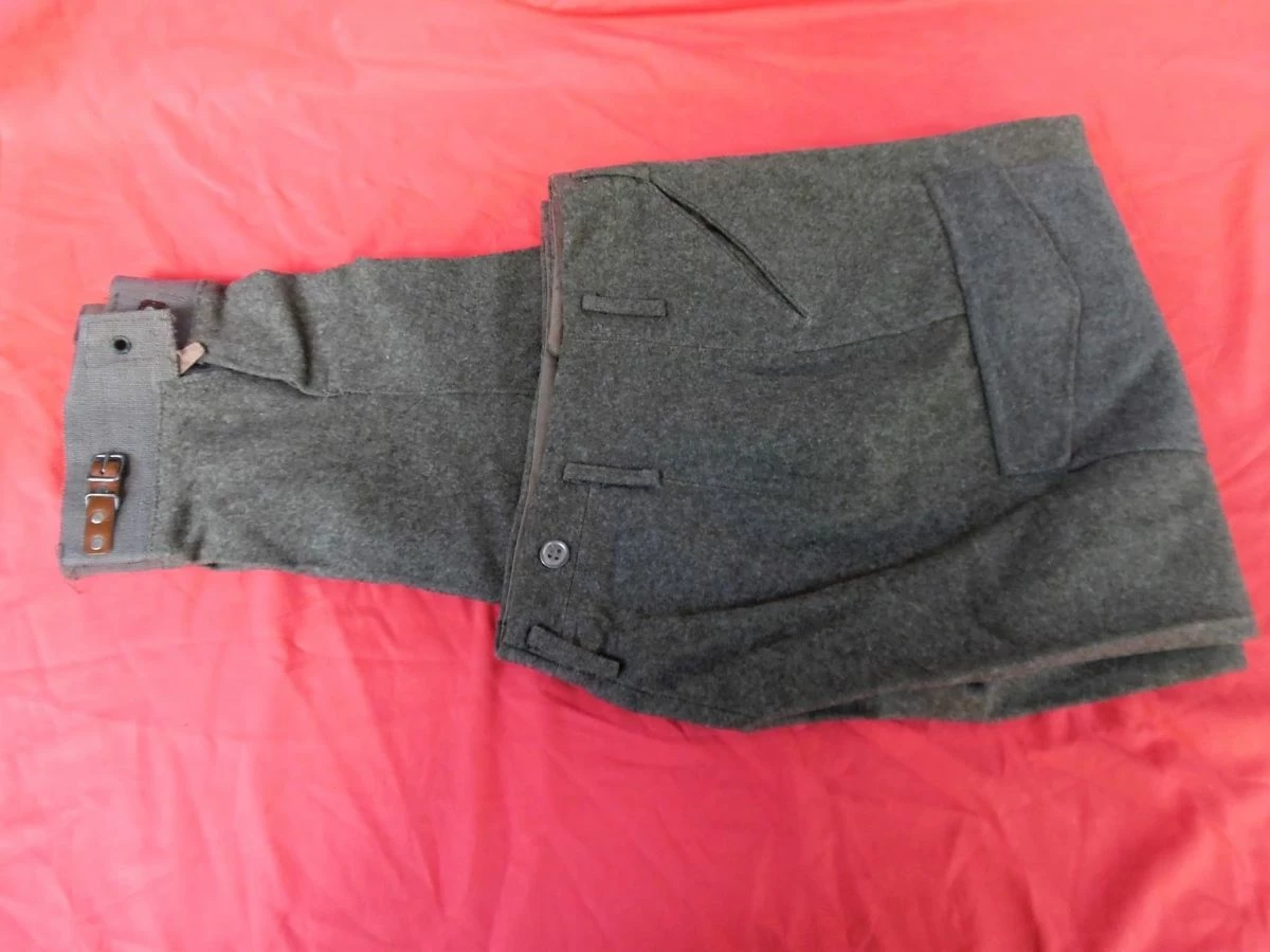 Vendora Παντελόνι του β' παγκόσμιου πολέμου του σουηδικού στρατού. ΄Ετος κατασκευής 1940. 6 Vendora Παντελόνι του β' παγκόσμιου πολέμου του σουηδικού στρατού. ΄Ετος κατασκευής 1940. - Image 4